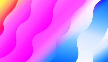 Arka plan doku hatları, dalga. Yaratıcı şablonlar, kartlar, renk kapakları seti için. Renk gradyan ile vektör Illustration.