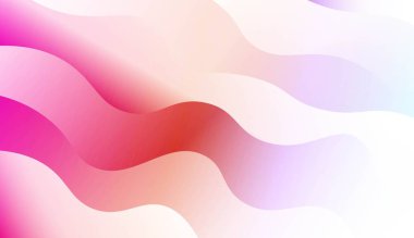 Renk Gradyan Geometrik Şekliyle Geleceğin Arkaplanı. Design Flyer, Banner, Landing Page için. Renk Gradyanlı Vektör İllüstrasyonu.