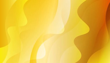 Soyut altın dalgalar. Fütüristik teknoloji tarzı arka plan. Iş sunumu duvar kağıdı, Flyer, Cover için. Renk gradyan ile vektör Illustration.