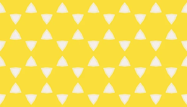 Renk tasarımı geometrik deseni. Dikişsiz vektör illüstrasyon sarı renk.
