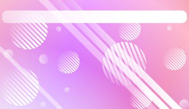 Geometrik tasarım, şekiller. Kapak sayfası, açılış sayfası, banner için. Renk gradyan ile vektör Illustration.