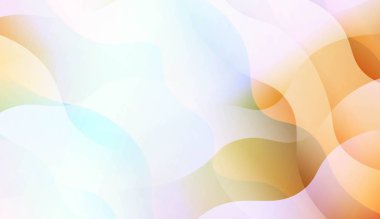 Dalga Soyut Arka Plan. El İle, Broşür, Kitapçık Ve Web Siteleri Tasarım Vektör İllüstrasyon Renk Gradyan ile.