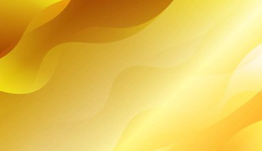 Soyut altın dalgalar. Fütüristik teknoloji tarzı arka plan. Iş sunumu duvar kağıdı, Flyer, Cover için. Renk gradyan ile vektör Illustration.