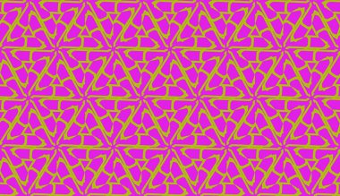 Geometrik desenli şablon. Kusursuz Vektör illüstrasyonu. Üçgen biçimi.