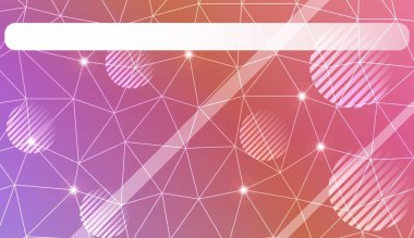 Üçgenler, çizgi, daire, metin öğeleri için alan ile modern geometrik soyut arka plan Duvar kağıdı için şablon, iç tasarım, dekorasyon, scrapbooking sayfası. Vektör çizimi.