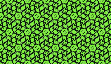 Duvar kağıdı, reklam, iş, broşür, el ilanı için. Yeşil renk Vektör sorunsuz akıllı tasarım. Üçgen ler stilinde arka plan.