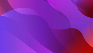 Dalgalı arka plan. Tasarım duvar kağıdı, sunum, afiş, afiş, kapak sayfası, açılış sayfası için. Renk gradyan ile vektör Illustration.