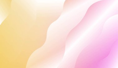 Çizgilerle Geometrik Desen, Dalga. Tasarım ilanın için, Banner, kapak sayfası. Renk Gradyanlı Vektör İllüstrasyonu.