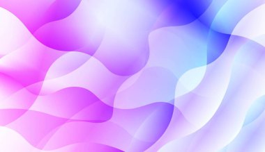 Çizgilerile Dalgalı Arka Plan. Başlık Sayfanız, Reklamınız, Posteriniz, Afişiniz Için Tasarla. Renk Gradyan lı Vektör Çizimi.