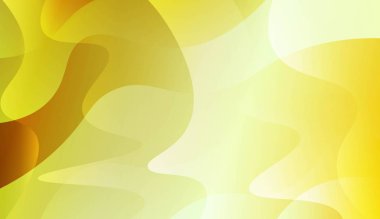 Dalga yeşil sarı degrade şekli Ile Soyut Arkaplan. Fütüristik reklam için, kitapçıklar. Renk gradyan ile vektör Illustration