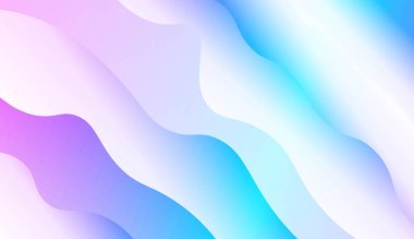 Çizgilerle Geometrik Desen, Dalga. Tasarım ilanın için, Banner, kapak sayfası. Renk Gradyanlı Vektör İllüstrasyonu.