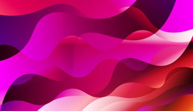 Geometrik tasarım, şekiller. Flyer, broşür, kitapçık ve Web siteleri tasarım vektör Illustration renk gradyan ile