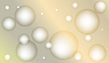 Kabarcıklar ile arka plan. Başlık sayfası, reklam, poster, afiş için tasarım. Pastel degrade renk vektör illüstrasyon.