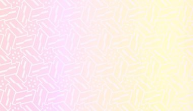 Vektör Tasarımı. Üçgenler Hattı ile İllüstrasyon. Modern Dekoratif Arka Plan. Pastel degrade rengi