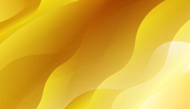 Soyut altın dalgalar. Fütüristik teknoloji tarzı arka plan. Iş sunumu duvar kağıdı, Flyer, Cover için. Renk gradyan ile vektör Illustration.