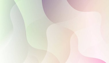 Soyut parlak dalgalar. Yaratıcı şablonlar, kartlar, renk kapakları seti için. Renk gradyan ile vektör Illustration.