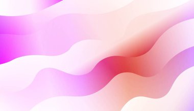 Dalga Modern arka plan. Iş sunumu duvar kağıdı, Flyer, Cover için. Renk gradyan ile vektör Illustration.