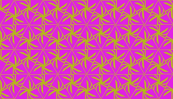 Modello con elementi geometrici poligonali. Illustrazione Vector Seamless. Modello per carta da parati, interior design, decorazione, scrapbooking pagina. — Vettoriale Stock