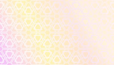 Vektör Tasarımı. Üçgenler Hattı ile İllüstrasyon. Modern Dekoratif Arka Plan. Pastel degrade rengi