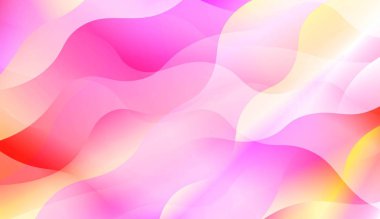 Bulanık dekoratif tasarım Ile soyut stil Içinde dalga, eğrisi hatları. Blur pastel renk duman degrade arka plan. Grafik duvar kağıdı, kapak kitabı, banner için. Vektör Illustration.