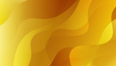 Soyut altın dalgalar. Fütüristik teknoloji tarzı arka plan. Iş sunumu duvar kağıdı, Flyer, Cover için. Renk gradyan ile vektör Illustration.