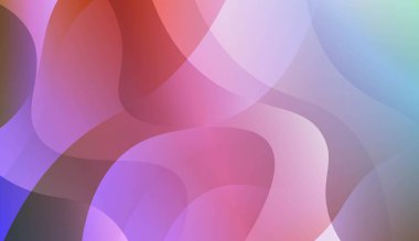 Dalgalı arka plan. Yaratıcı şablonlar, kartlar, renk kapakları seti için. Renk gradyan ile vektör Illustration.