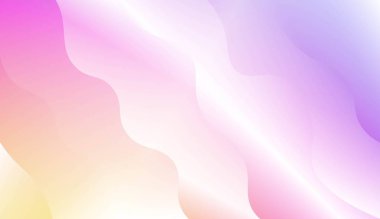 Dalga geometrik şekli Ile şablon arka plan. Tasarım, sunum, Iş için. Renk gradyan ile vektör Illustration.