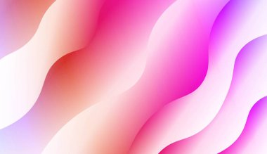 Modern dalgalar. Fütüristik teknoloji tarzı arka plan. Başlık sayfası, reklam, poster, banner Için tasarım. Renk gradyan ile vektör Illustration.