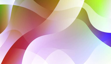 Bulanık dekoratif tasarım Ile soyut stil Içinde dalga, eğrisi hatları. Tasarım, sunum, Iş için. Renk gradyan ile vektör Illustration.