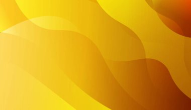 Dinamik dalga efekti Ile soyut arka plan. Tasarım kapak sayfası, poster, banner web siteleri Için. Vektör Illustration altın renk degrade ile.