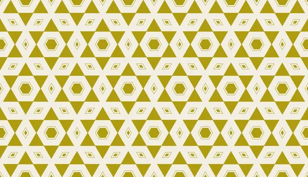 Геометрический узор цветового дизайна. Бесшовная векторная иллюстрация жёлтый цвет . — стоковый вектор