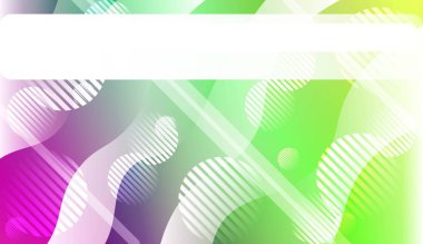 Soyut parlak dalgalar, çizgiler, daire, metin alanı. Zarif desen kapak kitabı için. Renk gradyan ile vektör Illustration.