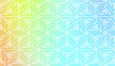 Kavisli çizgi ile modern desen. Üçgenler, çizgi, geometrik unsurlar. Vektör Illustration. Broşür, duvar kağıdı, sunum, kağıt için tasarım. Degrade rengi