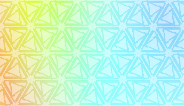 Modernt mönster med böjd linje. Trianglar, linje, geometriska element. Vektor illustration. Design för flygblad, tapeter, presentation, papper. Övertoningsfärg — Stock vektor