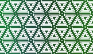 Geometrik desenle şablon. Vektör Illustration. Üçgenler stili. Renkli degrade arka plan