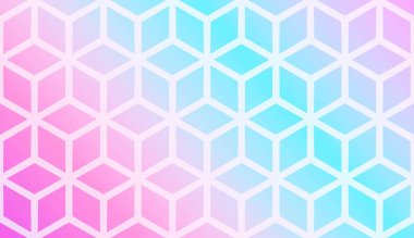 Eğri Çizgili Modern Desen. Geometrik elementler. Bulanık Gradyan Arkaplanı. Ekran Tasarımı, Sunum, Duvar Kağıdı. Tatil Nesnesi. Vektör İllüstrasyonu