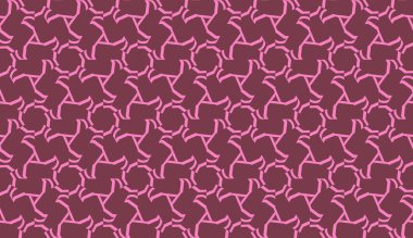 Geometrik tarzda vektör kusursuz desen. Üçgenler, çizgiler. Modern, zarif bir arka plan. Tasarımın için..