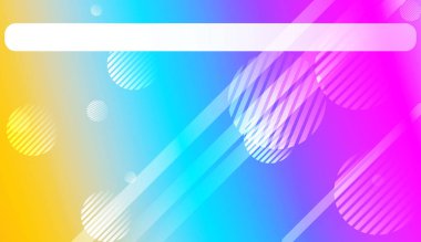 Soyut degrade arka plan çizgi, daire ile bulanık. Işık ile. Parlak Web afiş, davetiye, scree Wallpaper için. Vektör Illustration