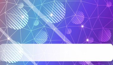 Üçgenler, çizgi, daire, metin öğeleri için alan ile modern geometrik soyut arka plan Duvar kağıdı için şablon, iç tasarım, dekorasyon, scrapbooking sayfası. Vektör çizimi.