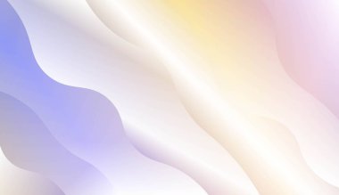 Dalga geometrik şekli Ile şablon arka plan. Tasarım, sunum, Iş için. Renk gradyan ile vektör Illustration.