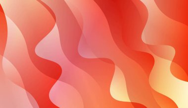 Soyut dalgalı arka plan. Tasarım kapak sayfası, poster, banner web siteleri Için. Renk gradyan ile vektör Illustration.