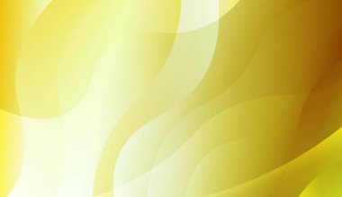 Dalga yeşil sarı degrade şekli Ile Soyut Arkaplan. Fütüristik reklam için, kitapçıklar. Renk gradyan ile vektör Illustration