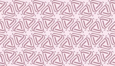 Çokgen geometrik elementlerle desen. Kusursuz Vektör illüstrasyonu. Duvar kağıdı şablonu, iç tasarım, dekorasyon, hatıra defteri sayfası.