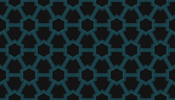 Color azul. Diseño para estampados, textil, decoración, tela. para la decoración de vacaciones, envases de vacaciones. Patrón sin costura vectorial — Vector de stock