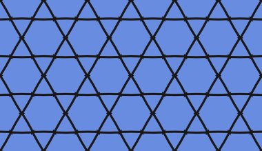 Vektör illüstrasyon mavi geometrik soyut arka plan