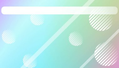 Çizgi, daire ile Blur Sweet Dreamy degrade renk Arkaplan. Mobil uygulama Için soyut modern ekran tasarımı için. vektör Illustration