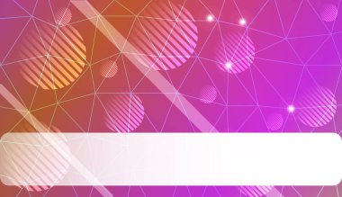 Soyut üçgenler, çizgi, daire, degrade ile metin stili için boşluk renkli illüstrasyon. Bir marka kitap için modern desen. Vektör illüstrasyon. Işık Degrade Soyut Arka Plan.