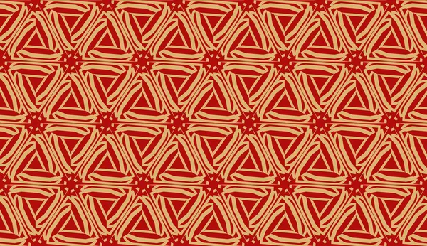 Geometrik desenli şablon. Kusursuz Vektör illüstrasyonu. Üçgen biçimi.