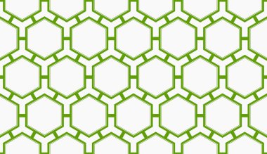 Vektör illüstrasyon yeşil geometrik soyut arka plan