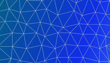 Üçgenli soyut mozaik zemin. Poster, afiş, broşür için parlak bir arka plan. Vektör çizimi. Yaratıcı gradyan rengi